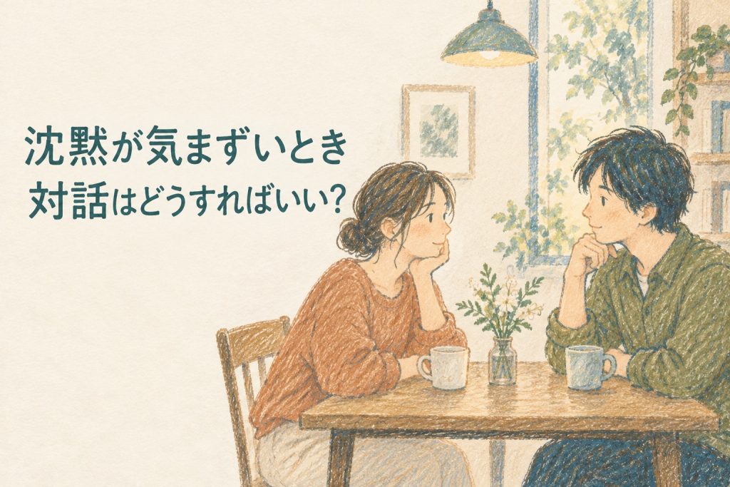 沈黙が気まずいとき、対話はどうすればいい？-みんなの悩み01｜対話の教室 vol.6