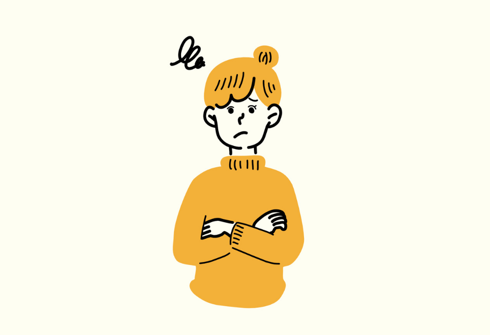 悩む女性