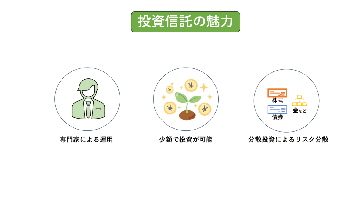 投資信託の魅力