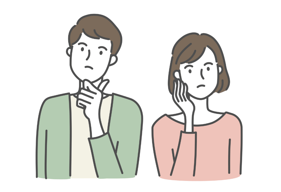 夫婦のイラスト