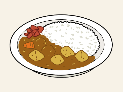 カレーのイラスト