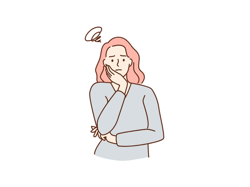 悩む女性