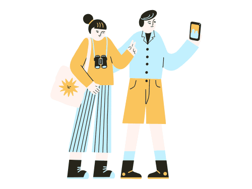 残業しない人が楽しんでいるイラスト