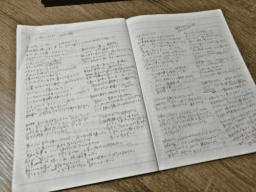 モーニングページ書いてみた①